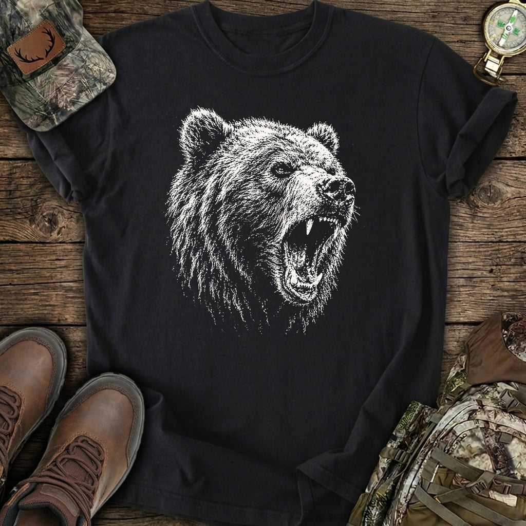 Roaring Grizzly Bear T-Shirt product image 1