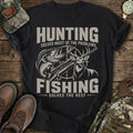 Hunting Fishing Therapy T-Shirt product image 1