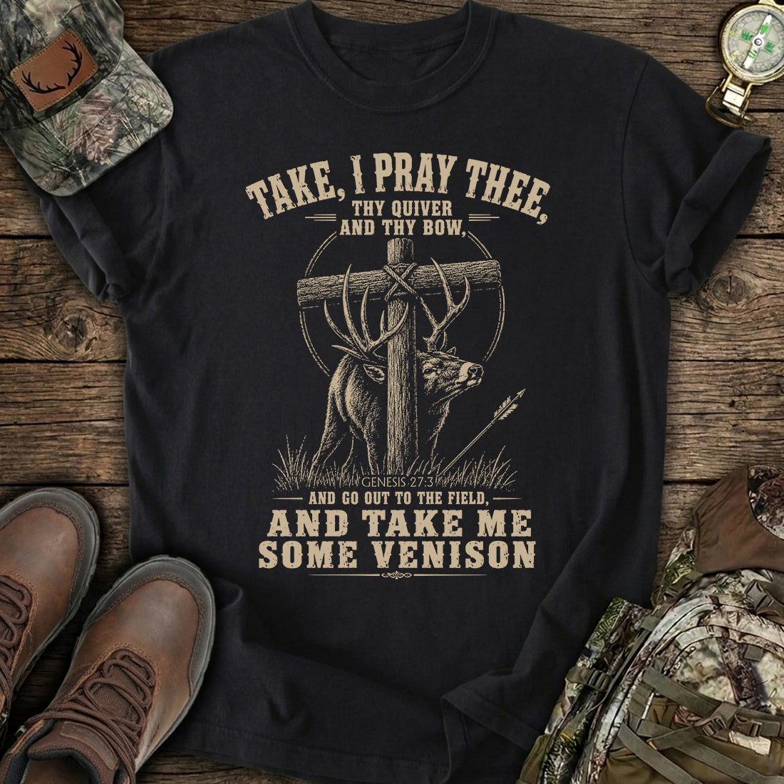 Venison Prayer T-Shirt product image 2