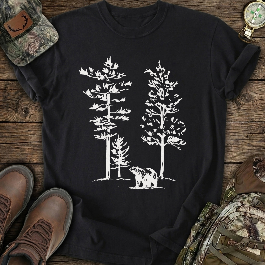 Bear In The Forest T-Shirt product image 2