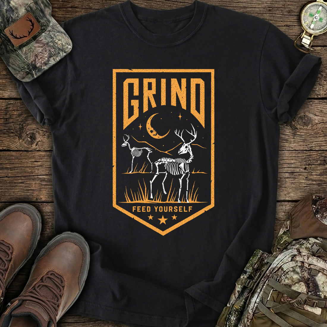 Grind Deer Hunting T-Shirt product image 1