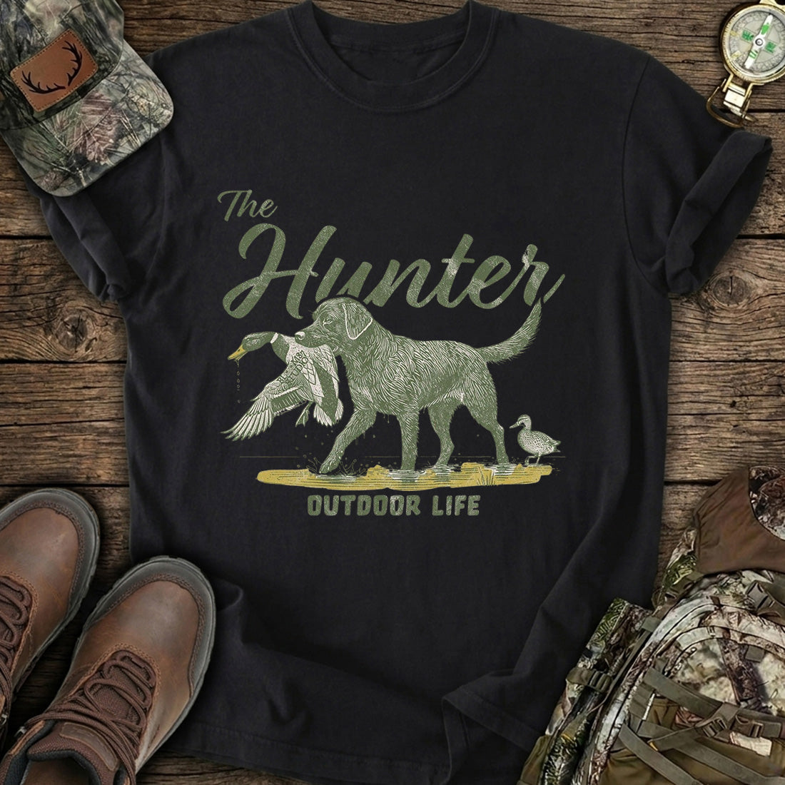Duck Hunter Dog T-Shirt product image 4