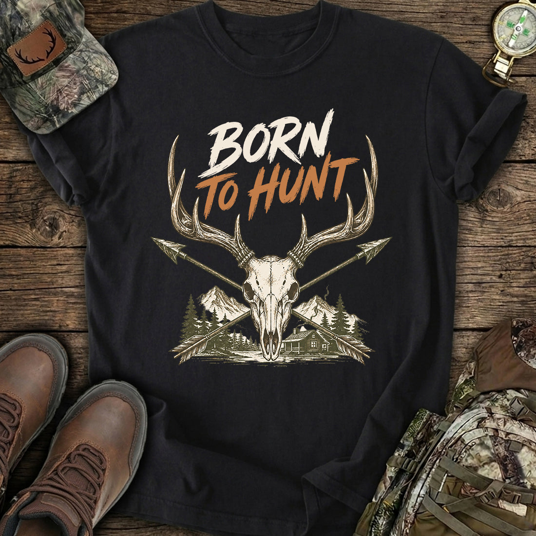 Born Wild Hunt T-Shirt product image 1