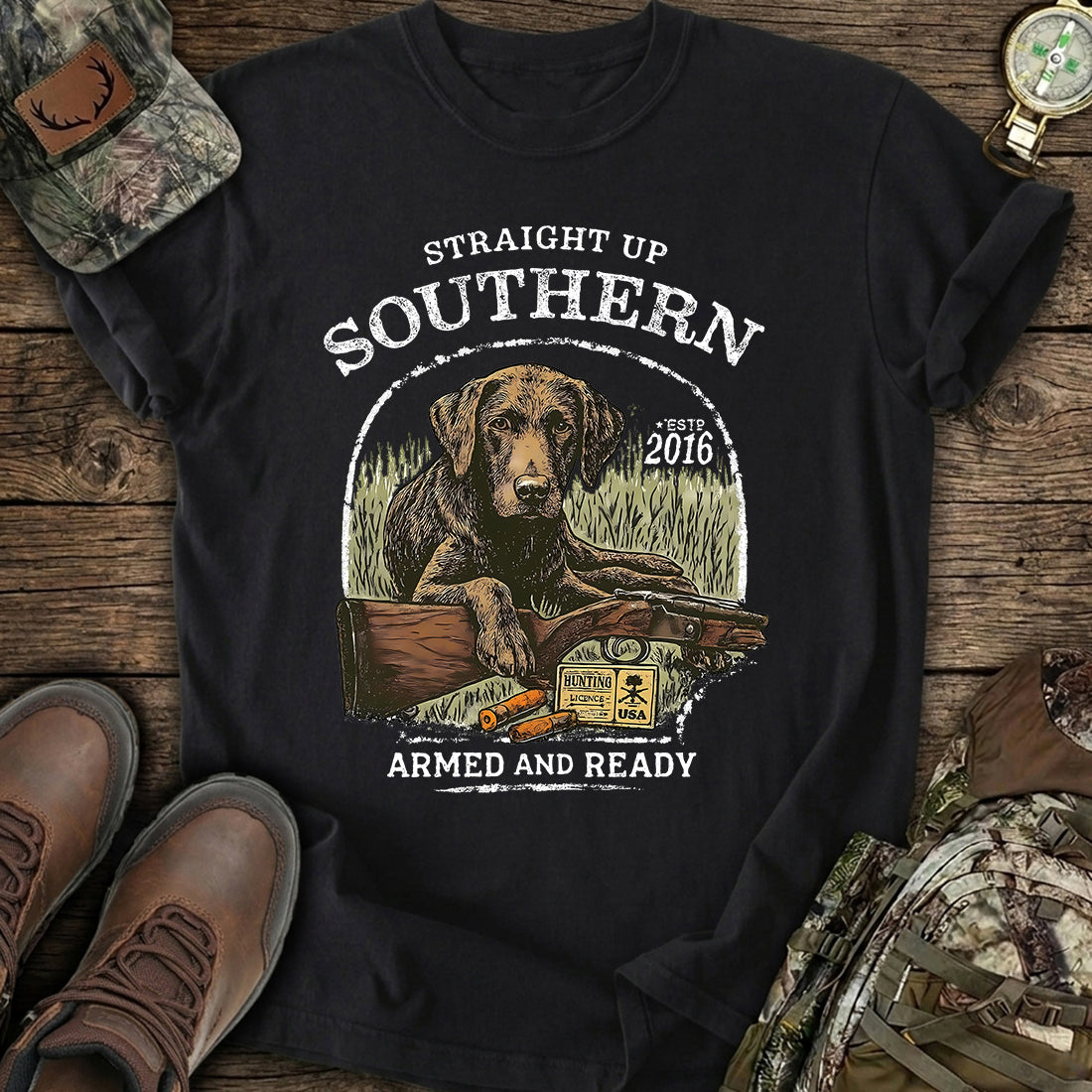 Southern Hunting Dog T-Shirt product image 1