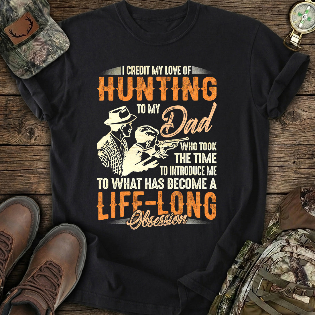 Hunting Dad Hunter T-Shirt product image 1