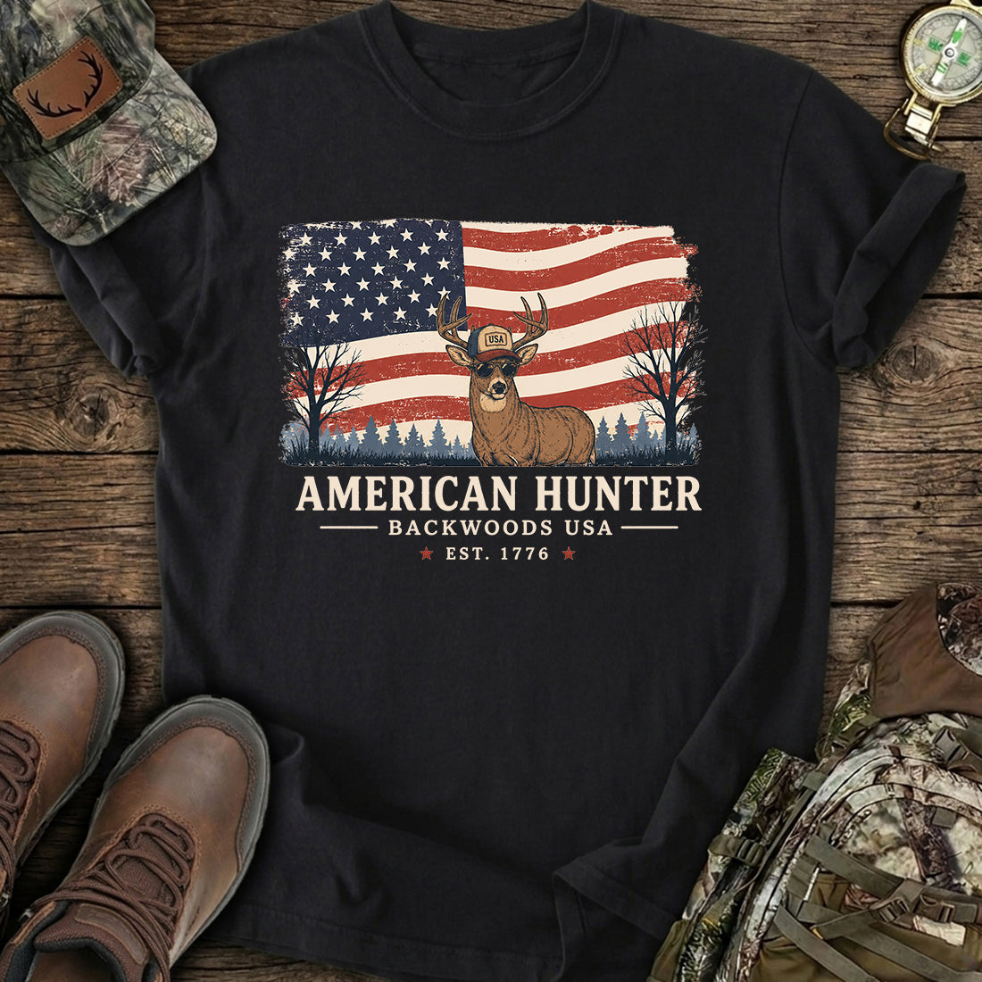 American Deer Hunter T-Shir product image 2
