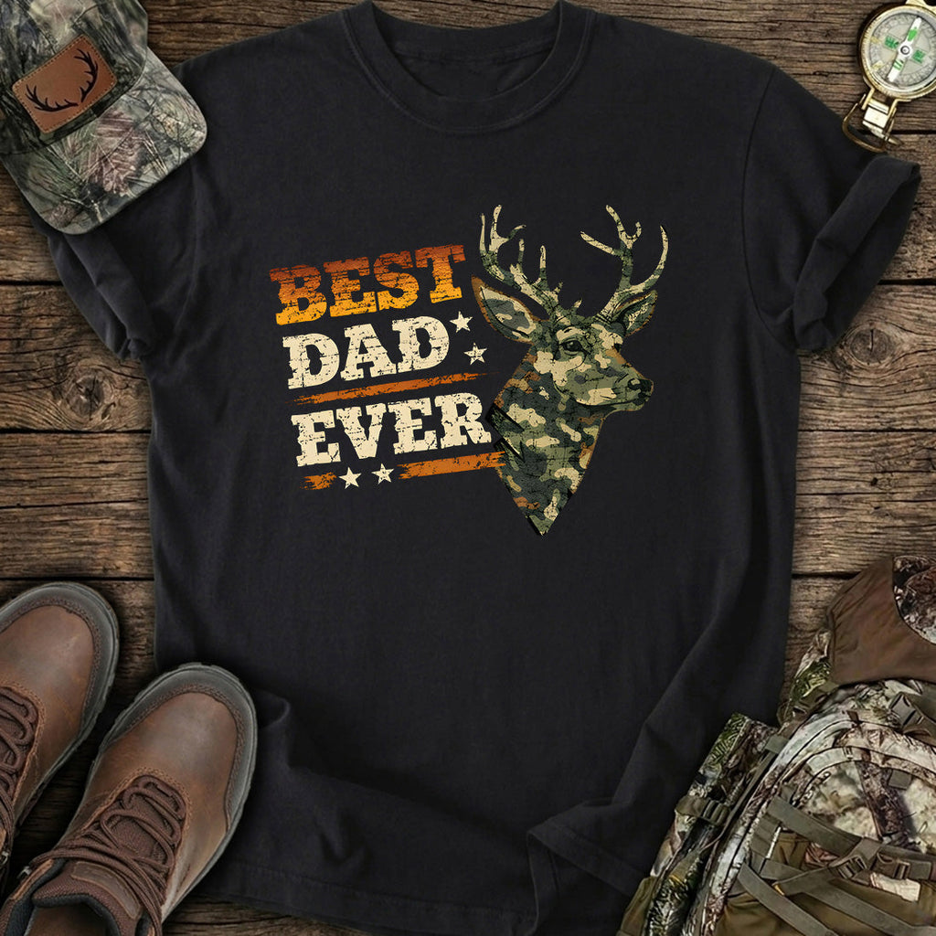 Best Dad Ever Deer T-Shirt product image 1
