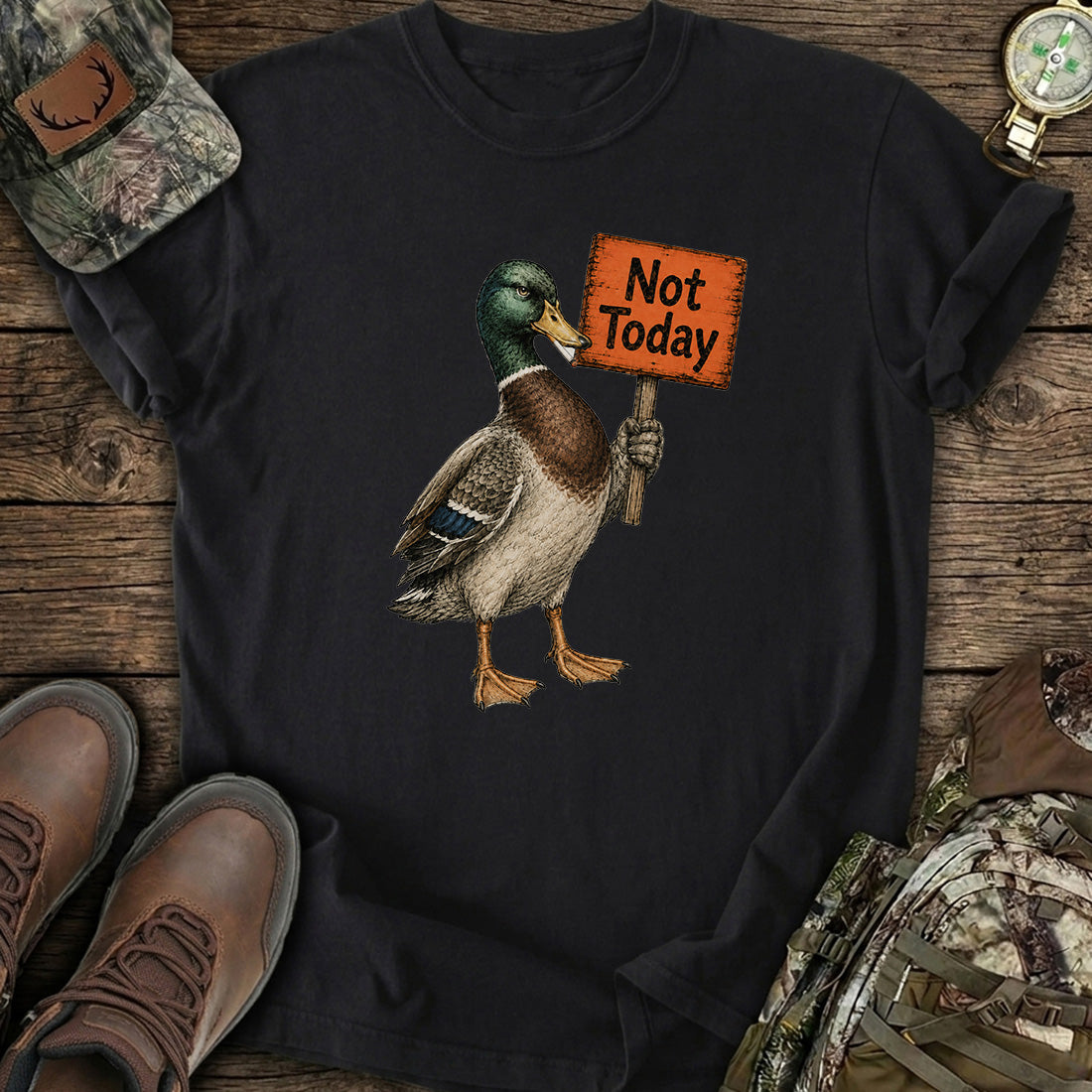 Not Today Mallard T-Shirt product image 5
