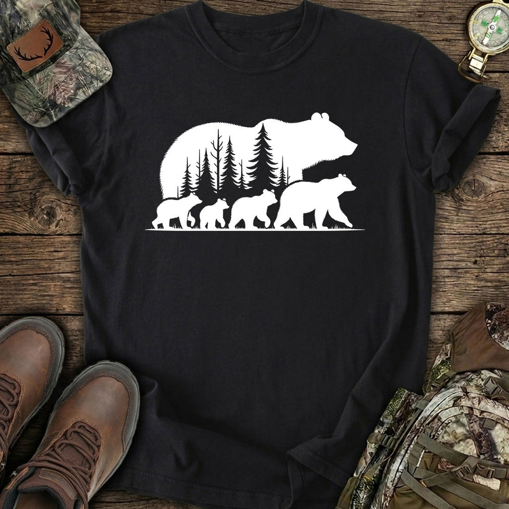 Bear Family Forest T-Shirt product image 3