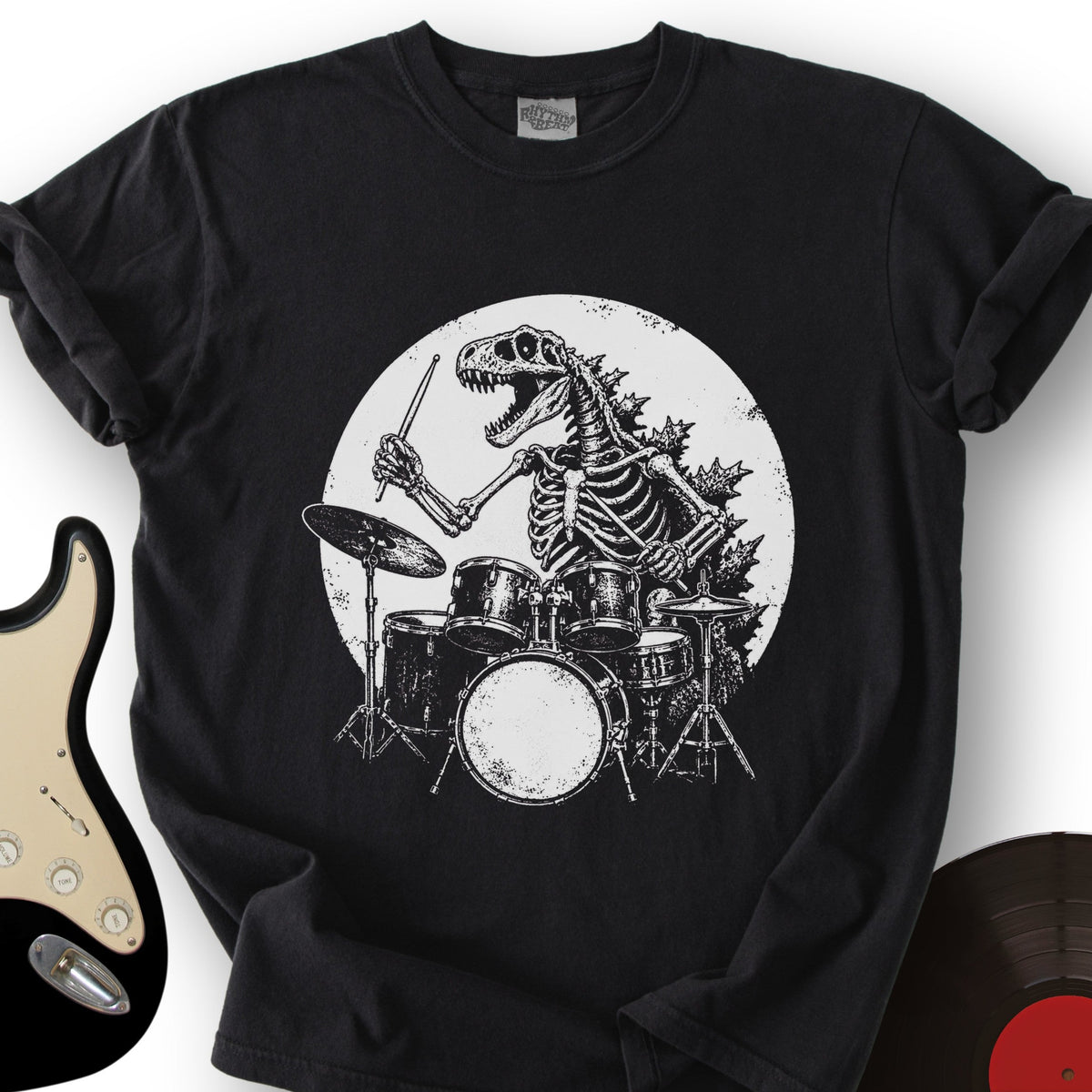 Dinosaur Drummer T-Shirt product image 1