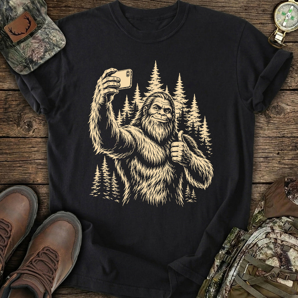 Bigfoot Selfie Legend T-Shirt product image 2