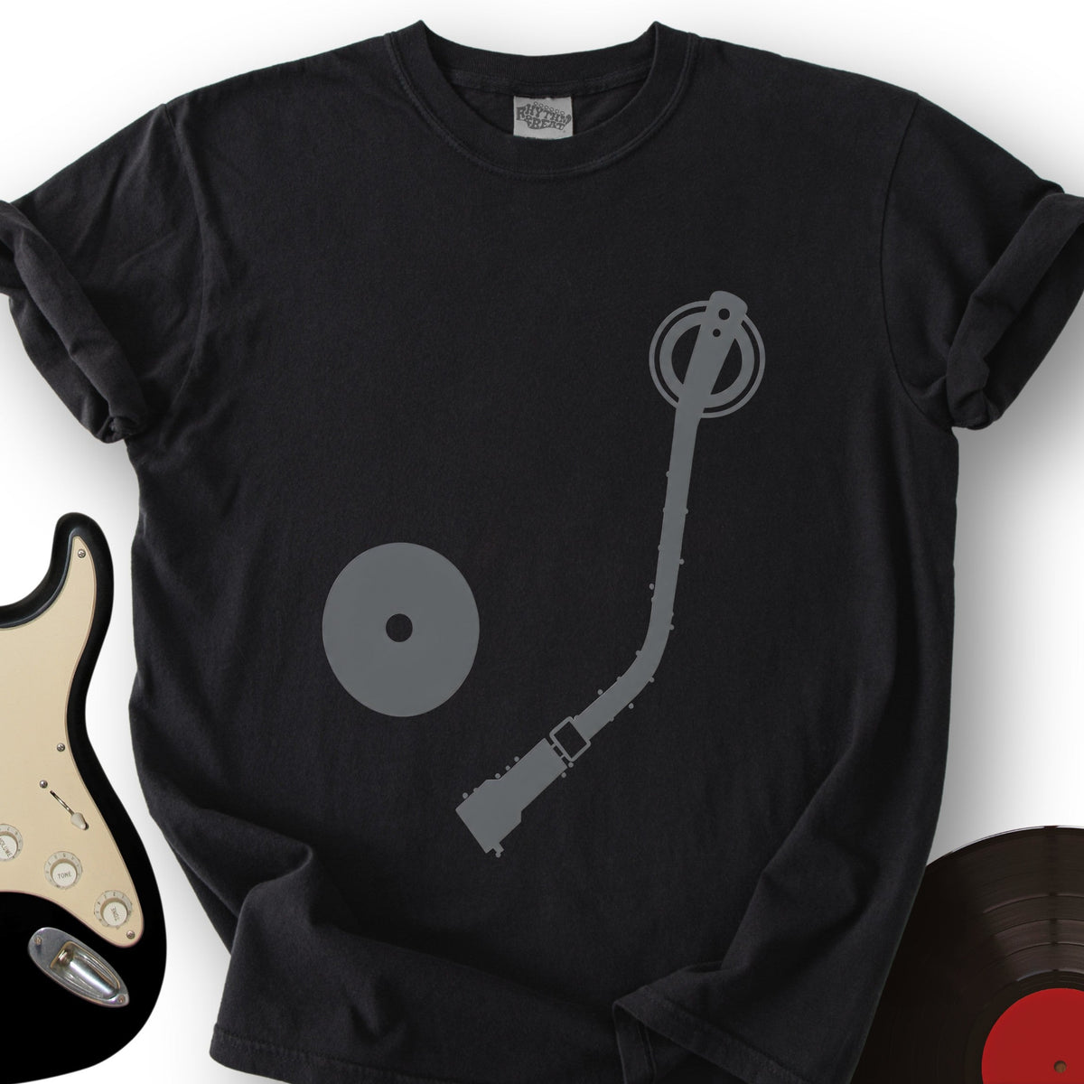 Simple Record Glow T-Shirt product image 2