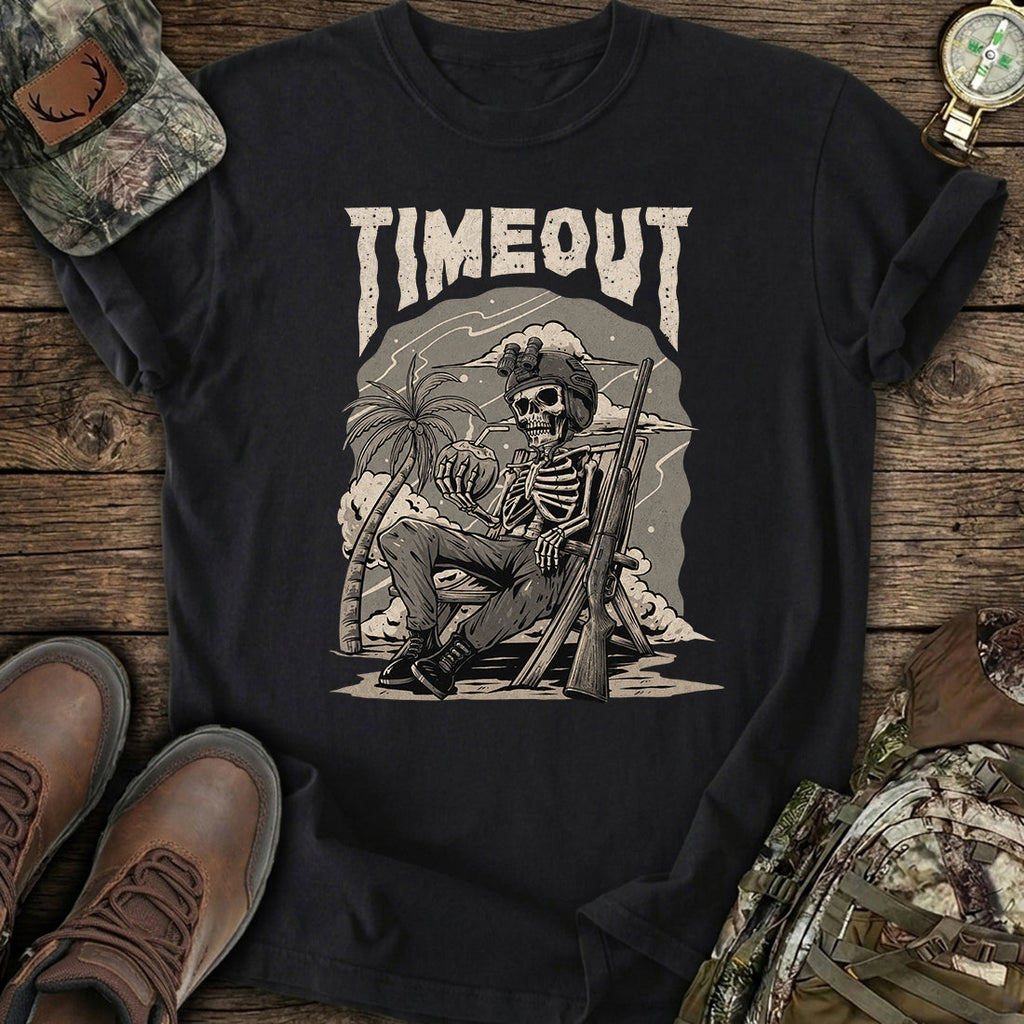 Timeout Skeleton T-Shirt product image 1