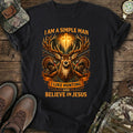 Hunting Jesus Simple Man T-Shirt product image 1