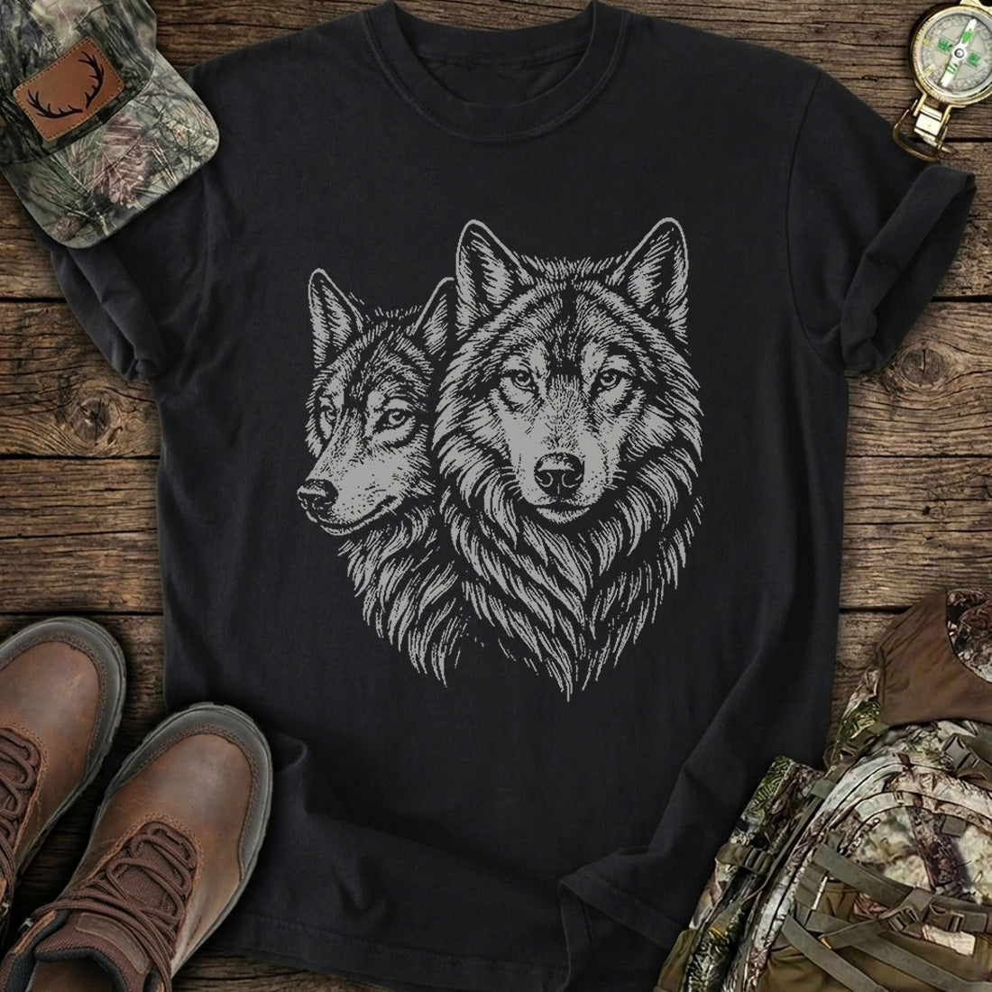 Twin Howl Covenant T-Shirt product image 2