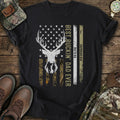 Custom Hunting Dad American T-Shirt product image 1