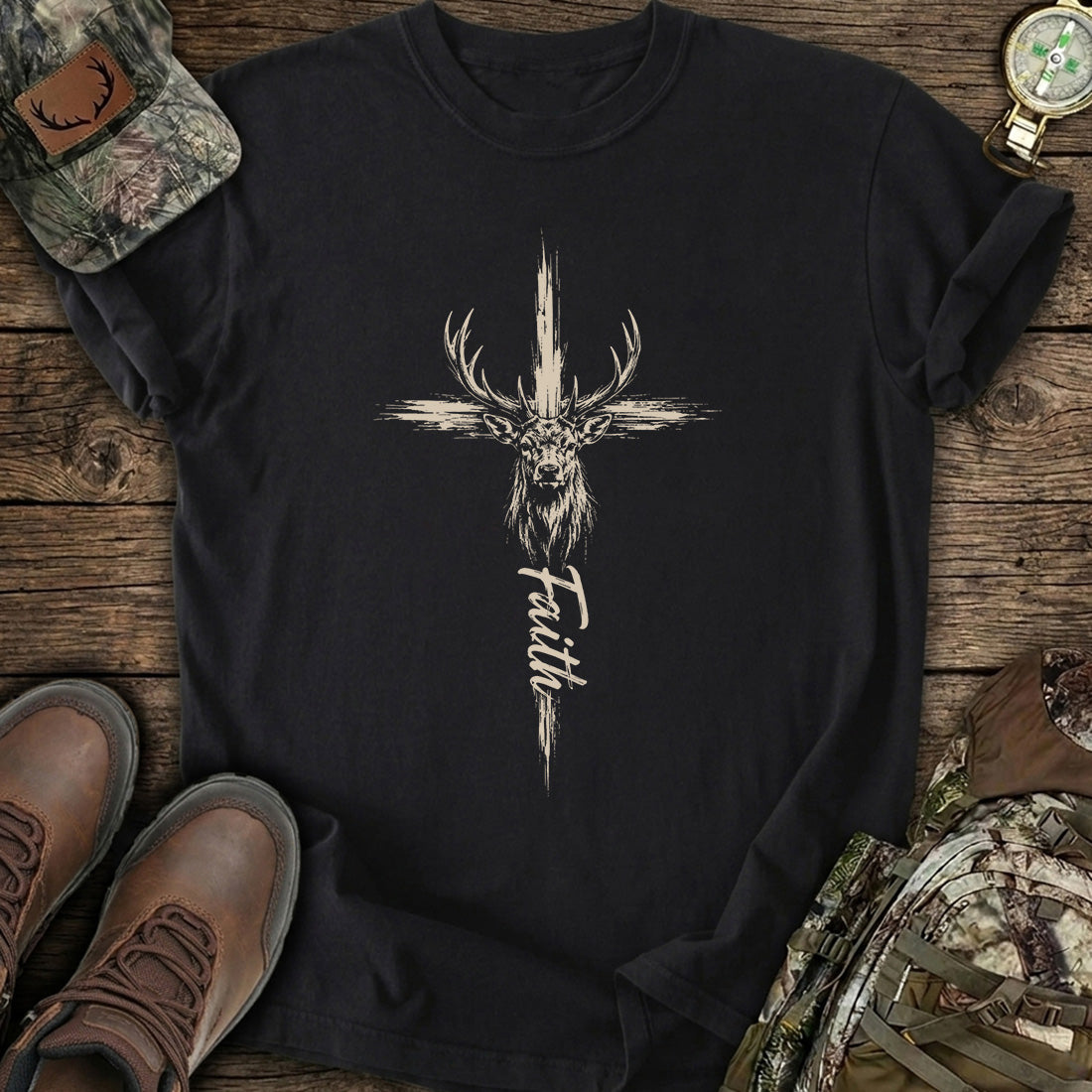 Faith Deer T-Shirt product image 1