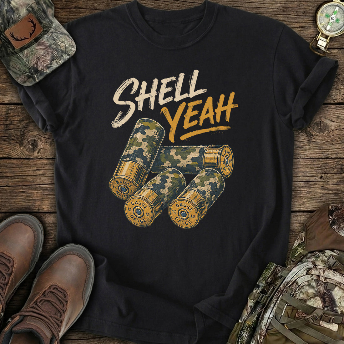 Shell Yeah Duck Hunt T-Shirt product image 1