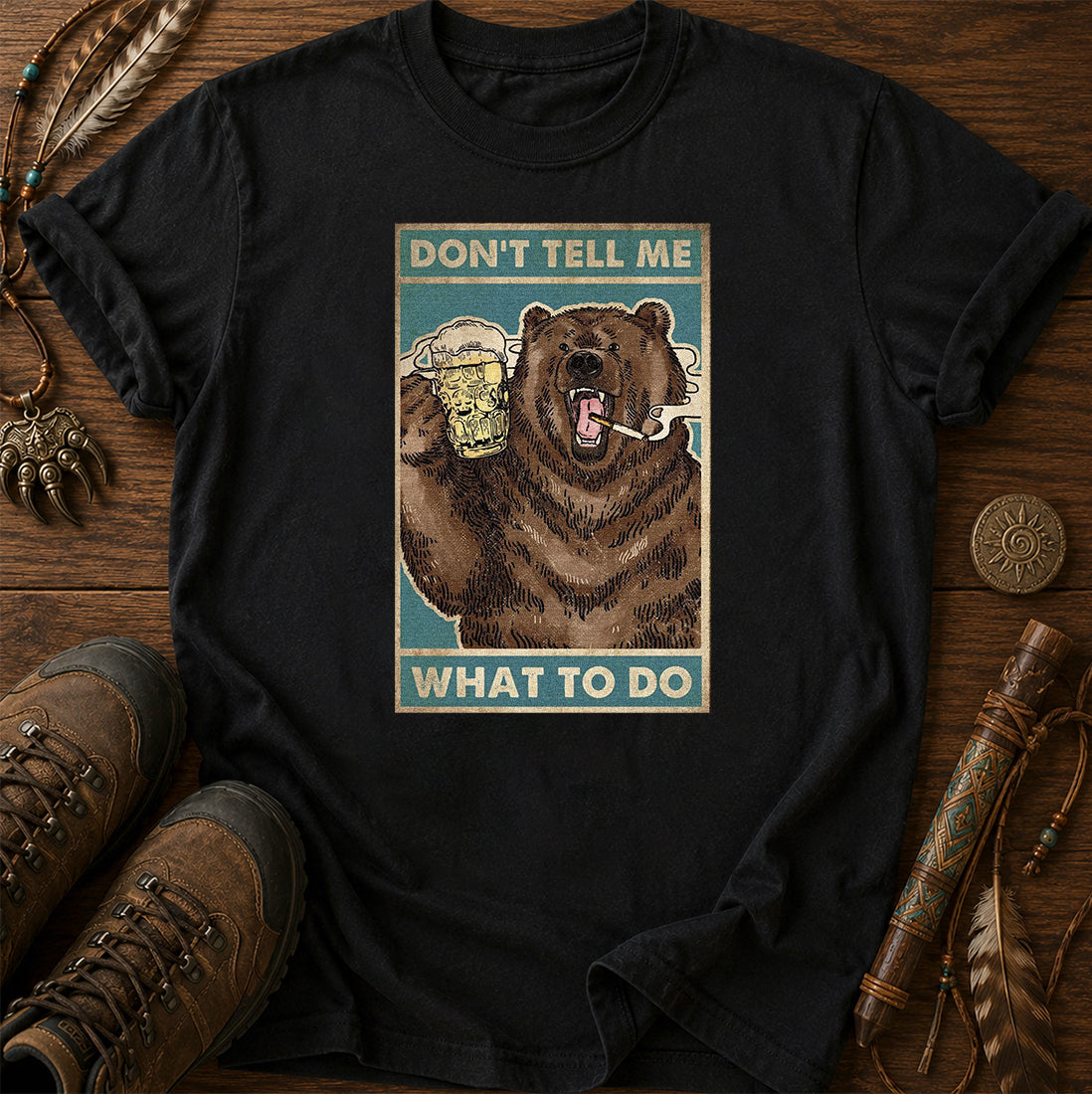 Bear With Attitude T-Shirt product image 1