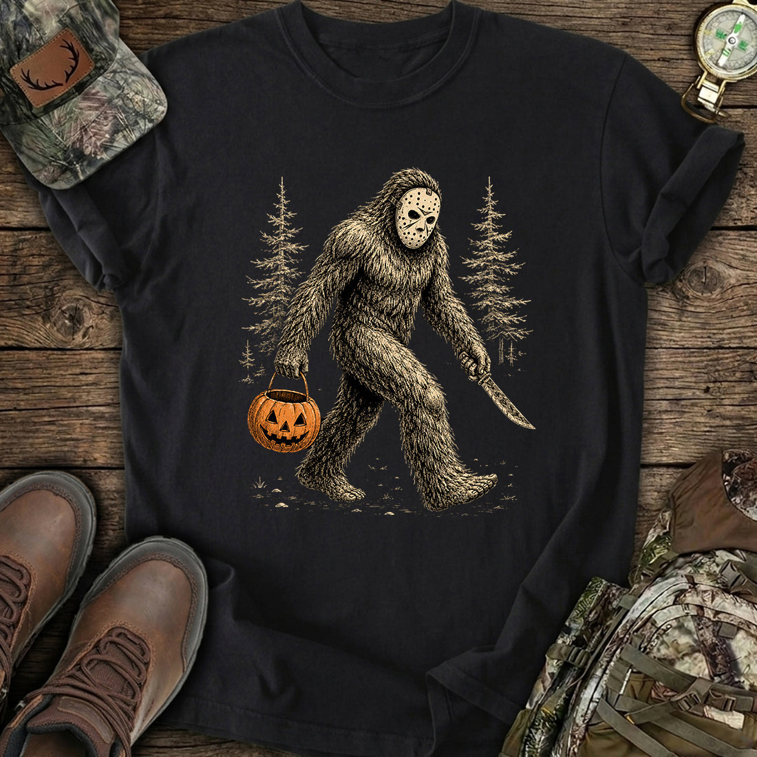Haunted Bigfoot T-Shirt product image 1
