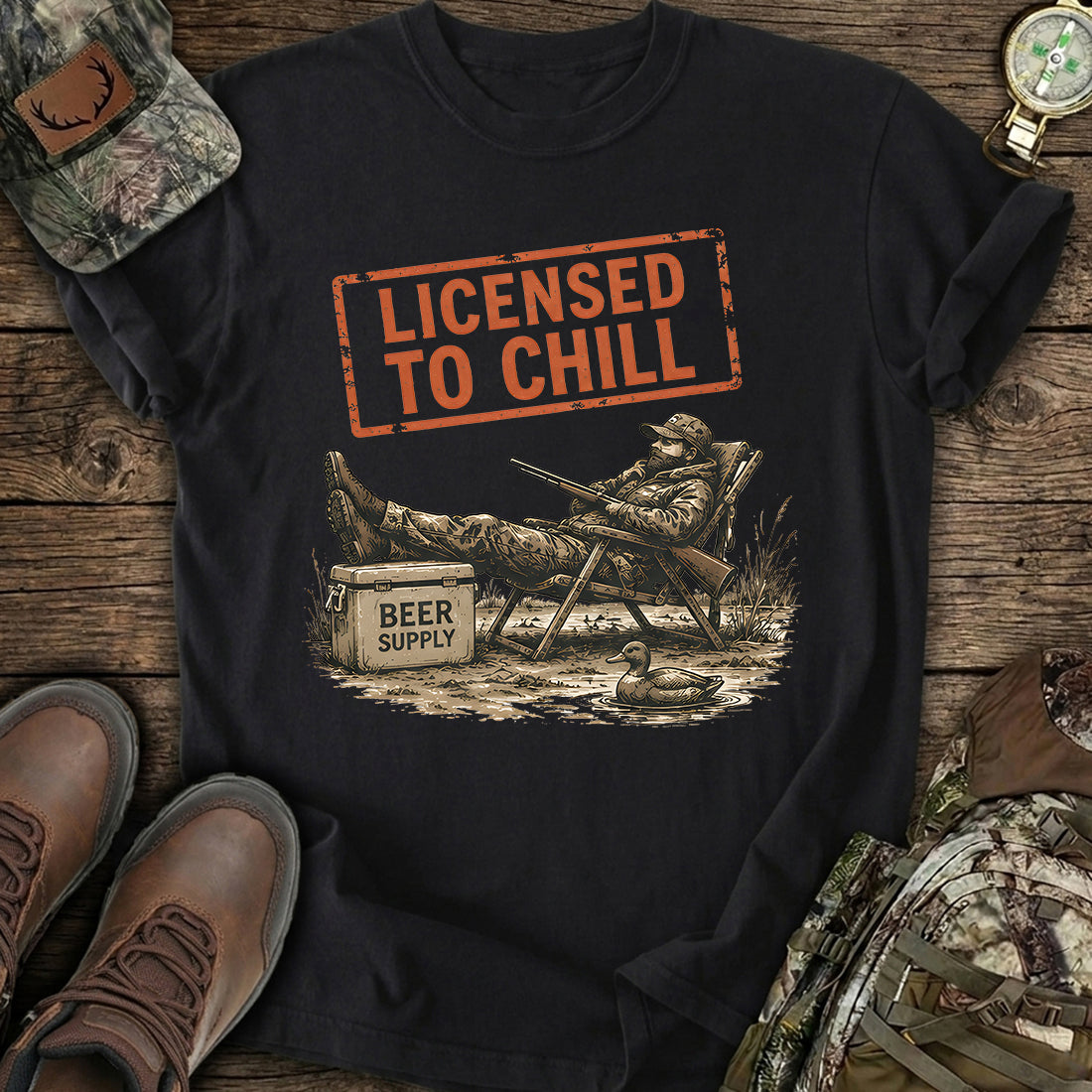 Peaceful Hunt Chill T-Shirt product image 5