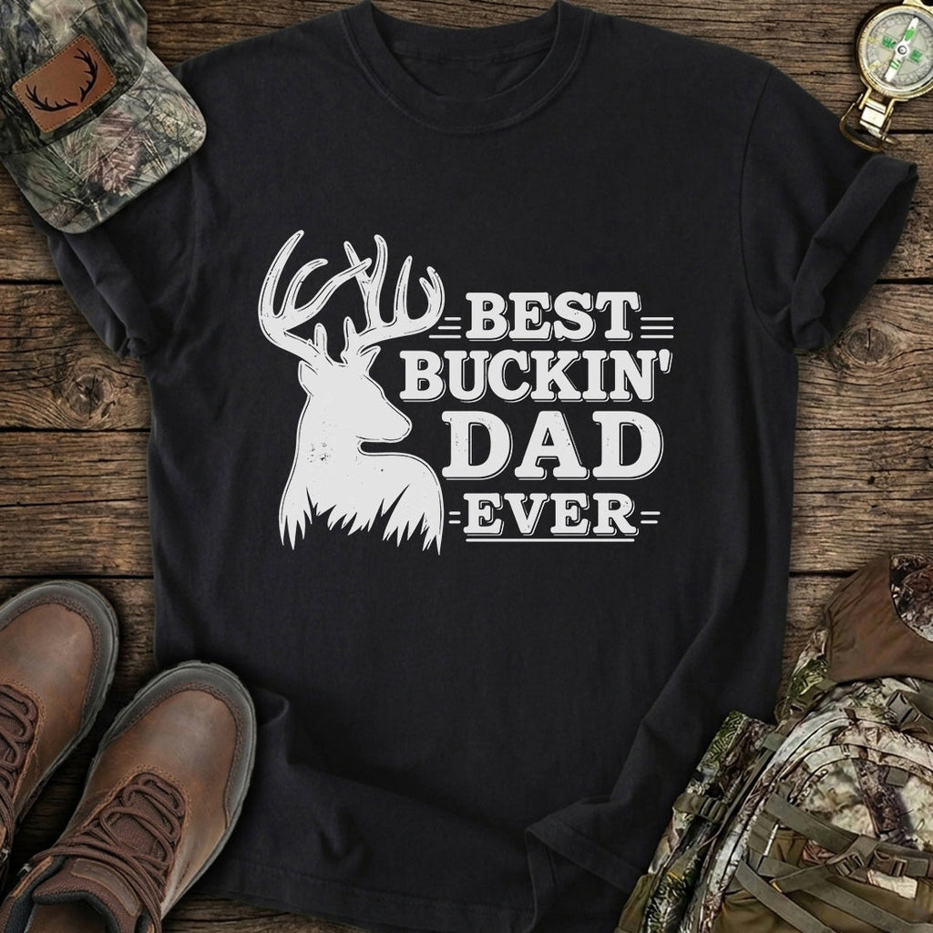 Best Buckin Dad T-Shirt product image 1