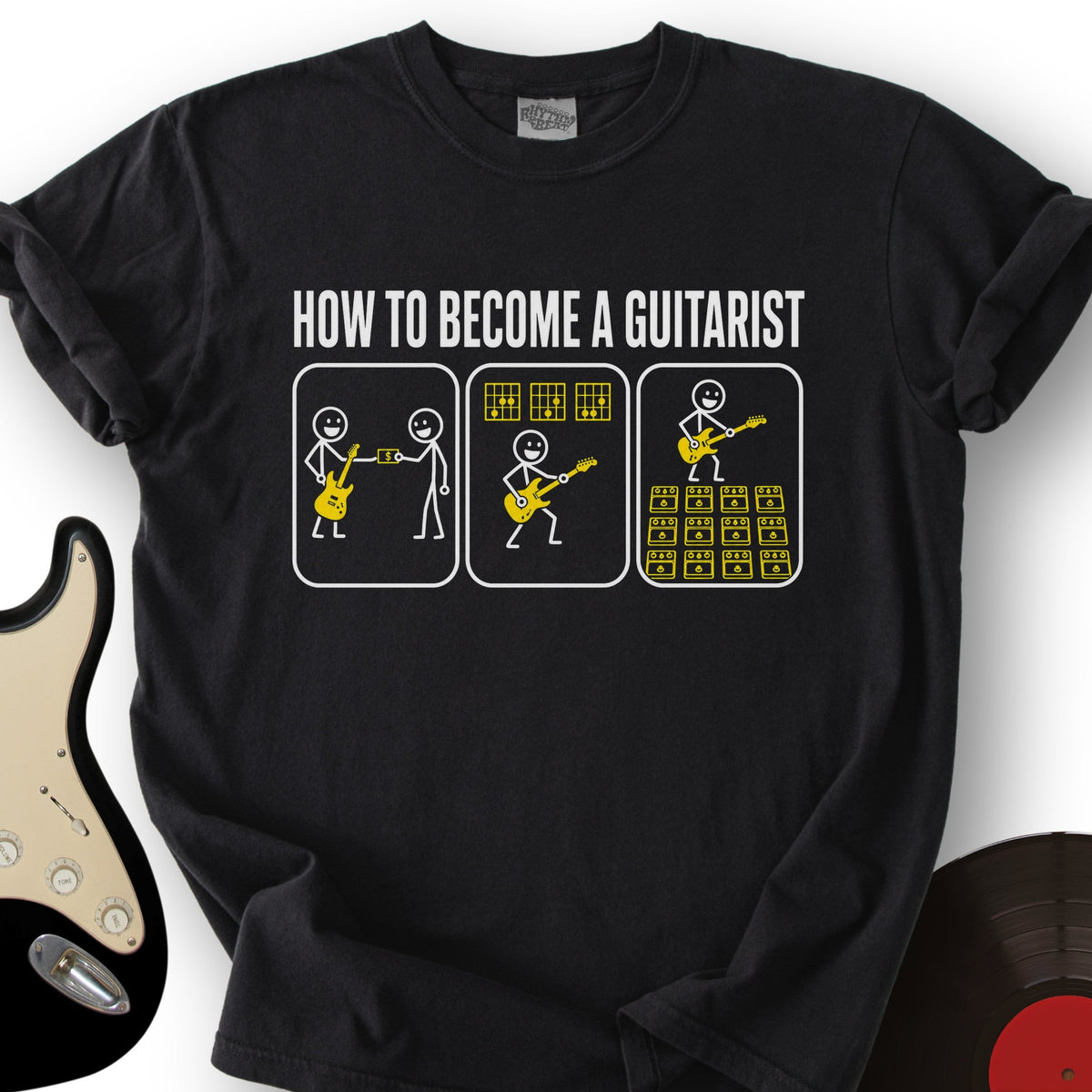 How To Guitarist T-Shirt product image 1
