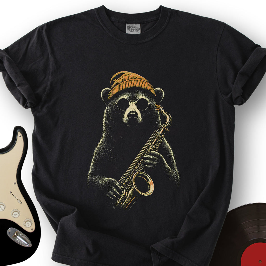 Bear Saxophone T-Shirt product image 1
