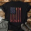 Archery USA Flag T-Shirt product image 1