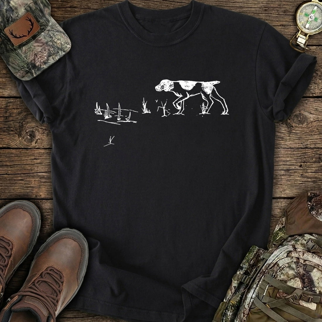 Hunting Dog Pointer T-Shirt product image 3