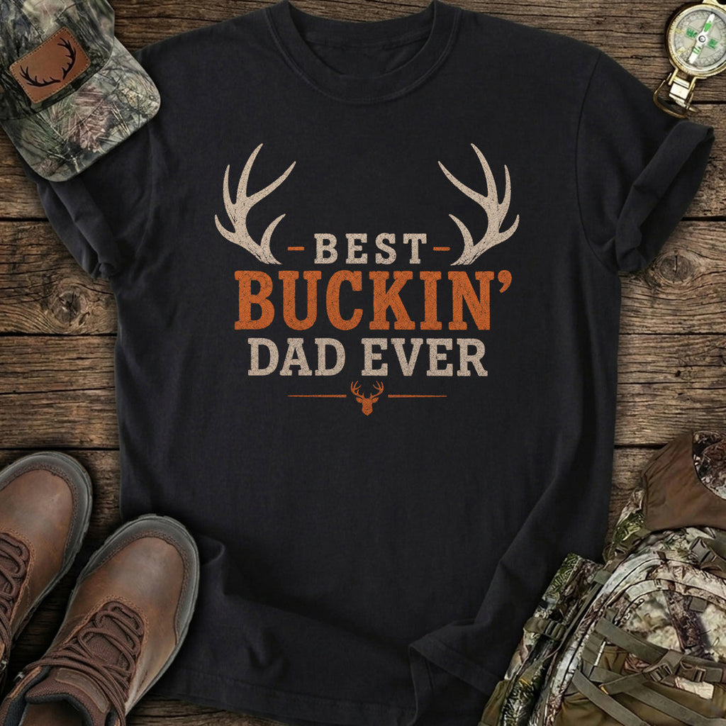 Buckin’ Proud Dad T-Shirt product image 1