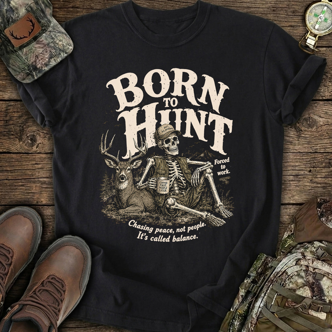 Born To Hunt T-Shirt product image 2