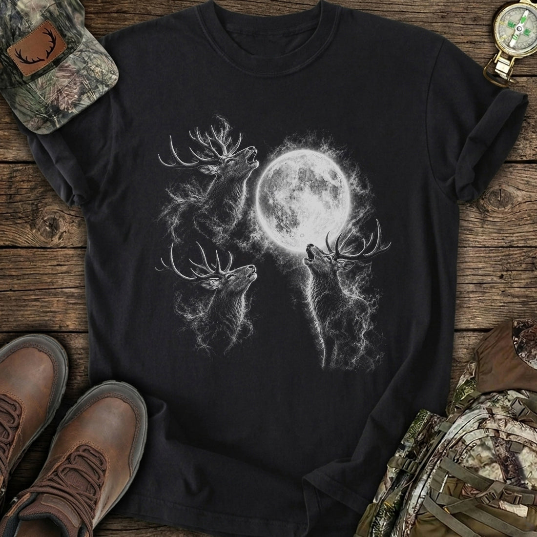 Moonlit Bugle Trio T-Shirt product image 1
