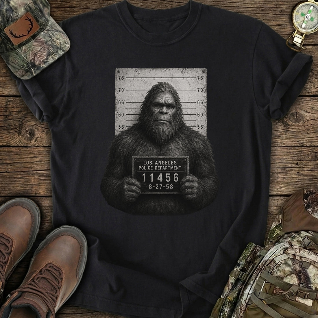 Outlaw Bigfoot T-Shirt product image 1