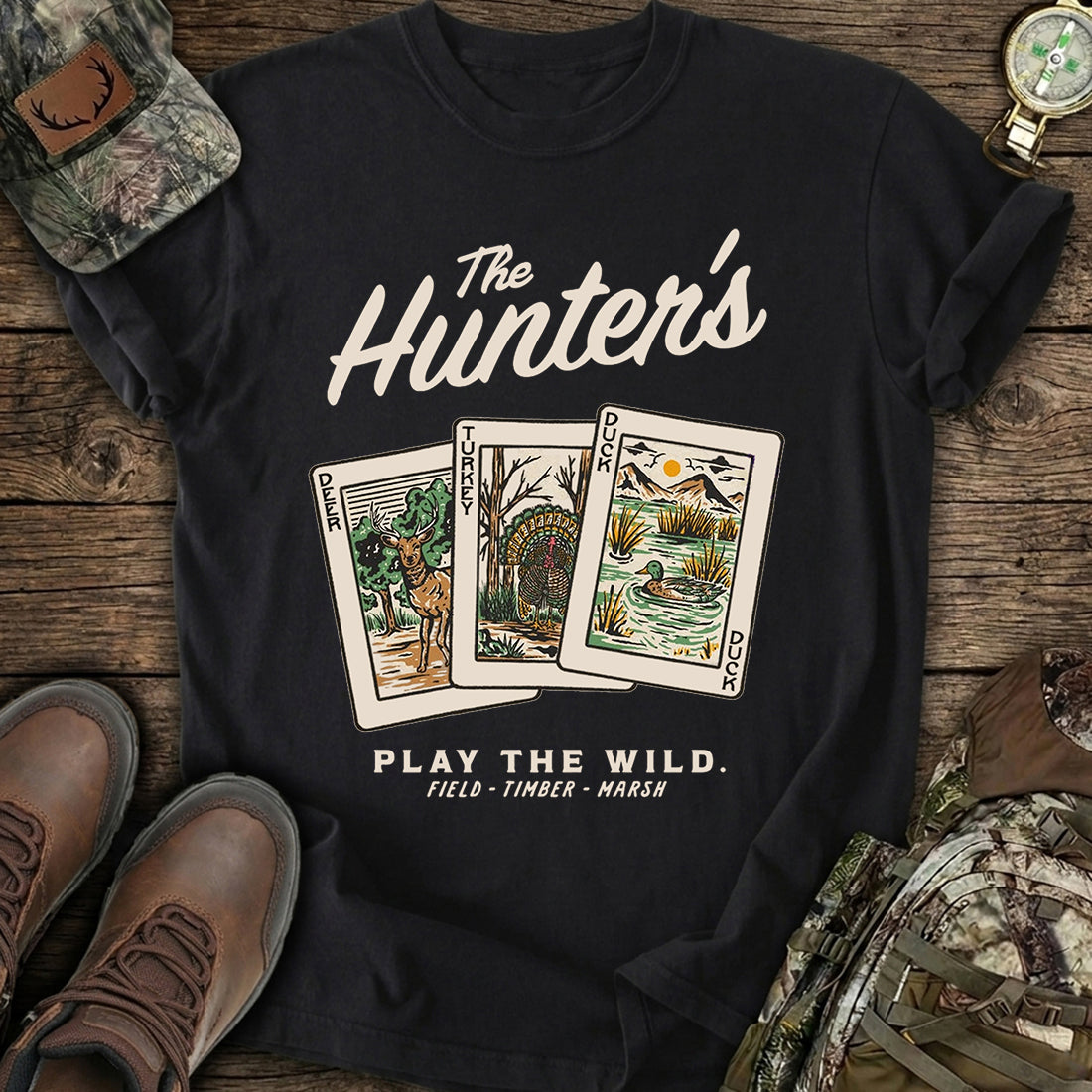 Cards of the Wild T-Shirt product image 4