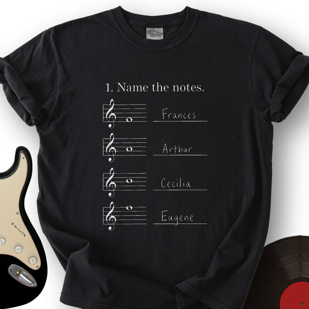 Name The Notes T-Shirt product image 1