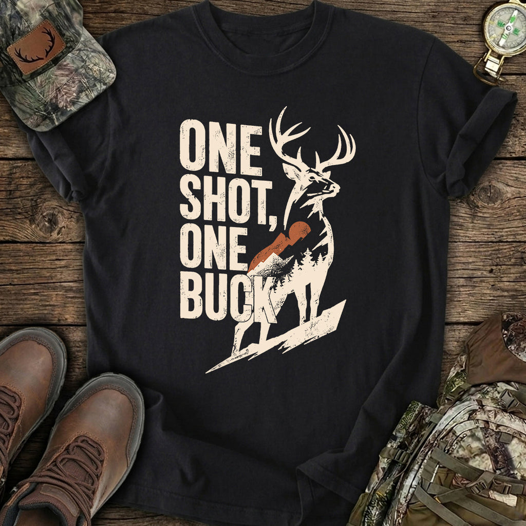 One Shot Buck T-Shirt product image 2