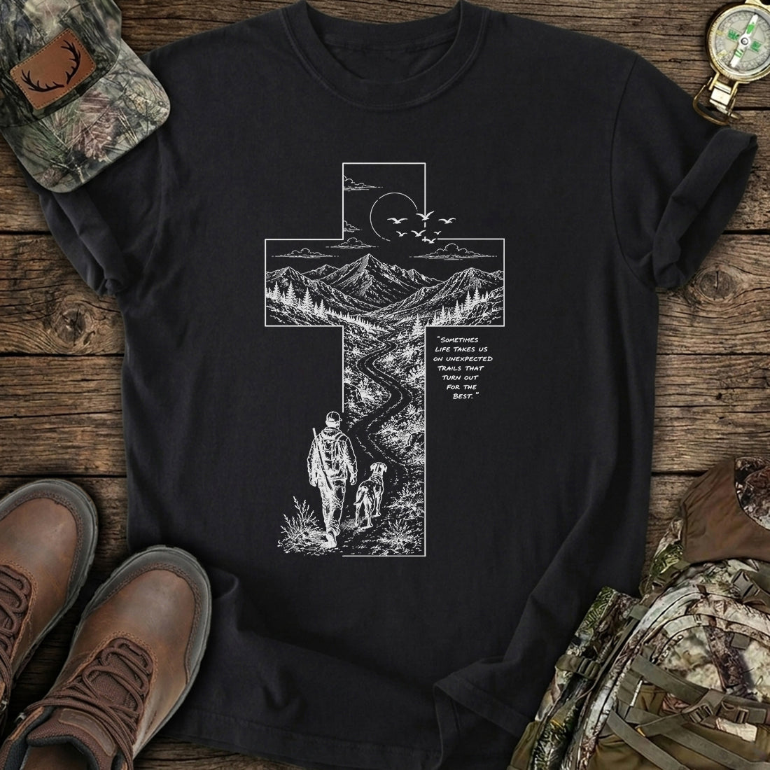 Christian Outdoors Hunting T-Shirt product image 4