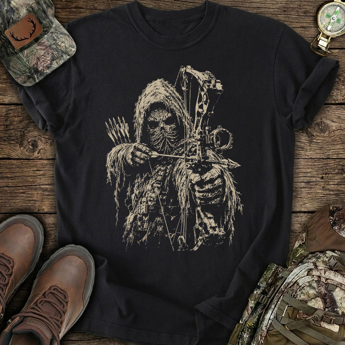 Death Draws Quiet T-Shirt product image 2