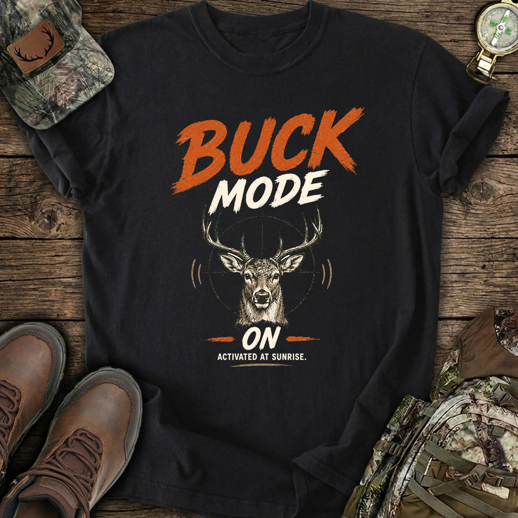 Sunrise Buck Mode On T-Shirt product image 2