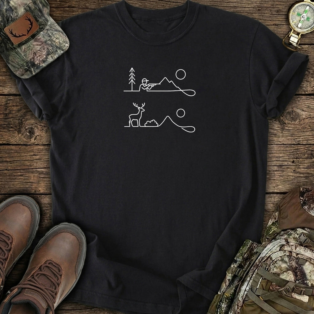 Minimal Hunter Line T-Shirt product image 1