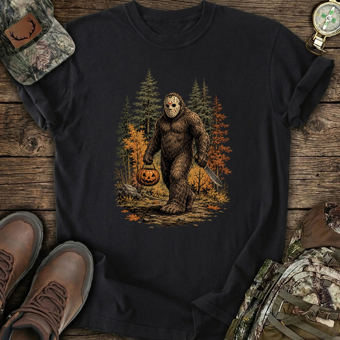 Haunted Bigfoot T-Shirt product image 1
