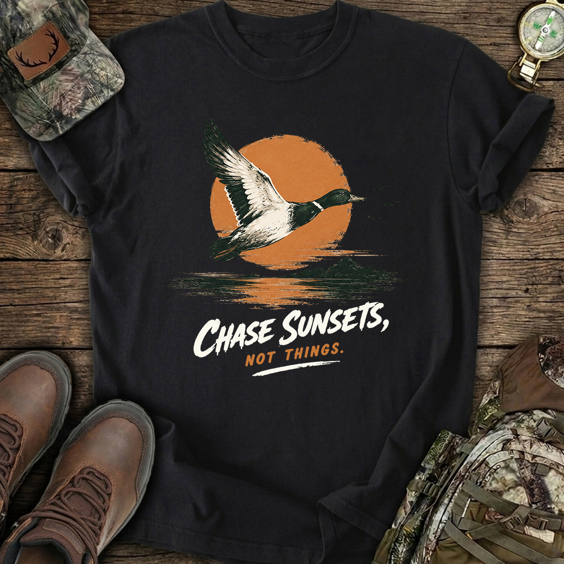 Sunset Chaser Duck T-Shirt product image 2