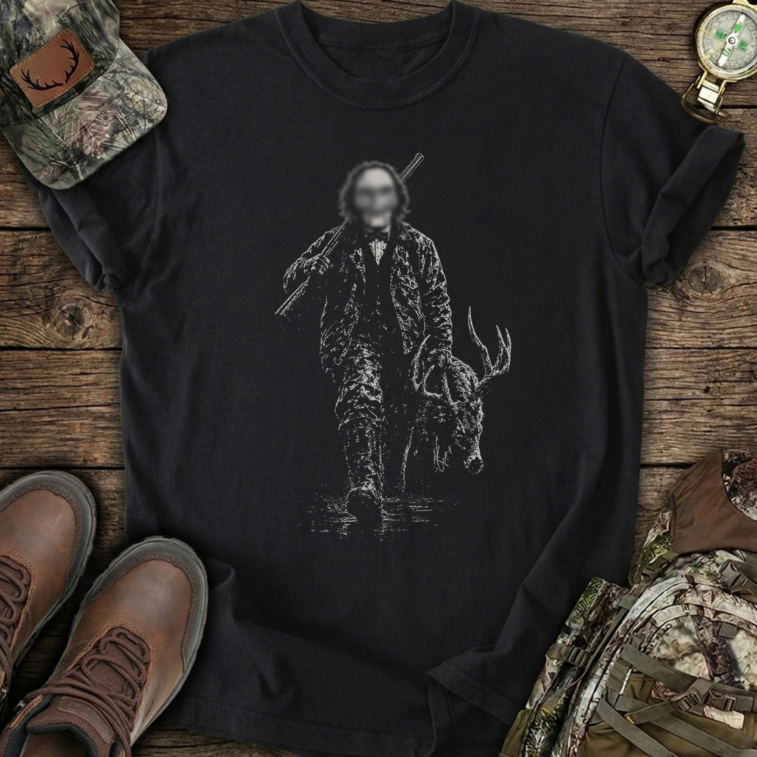 Masked Buck Reaper T-Shirt product image 3