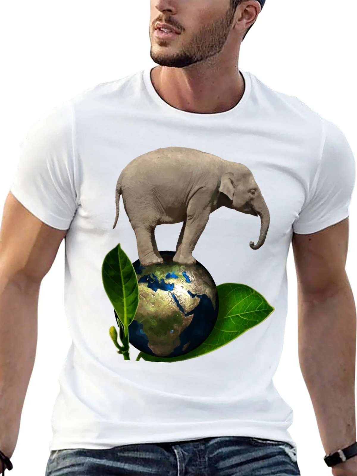 Elephant on Earth Graphic Tee product image 12