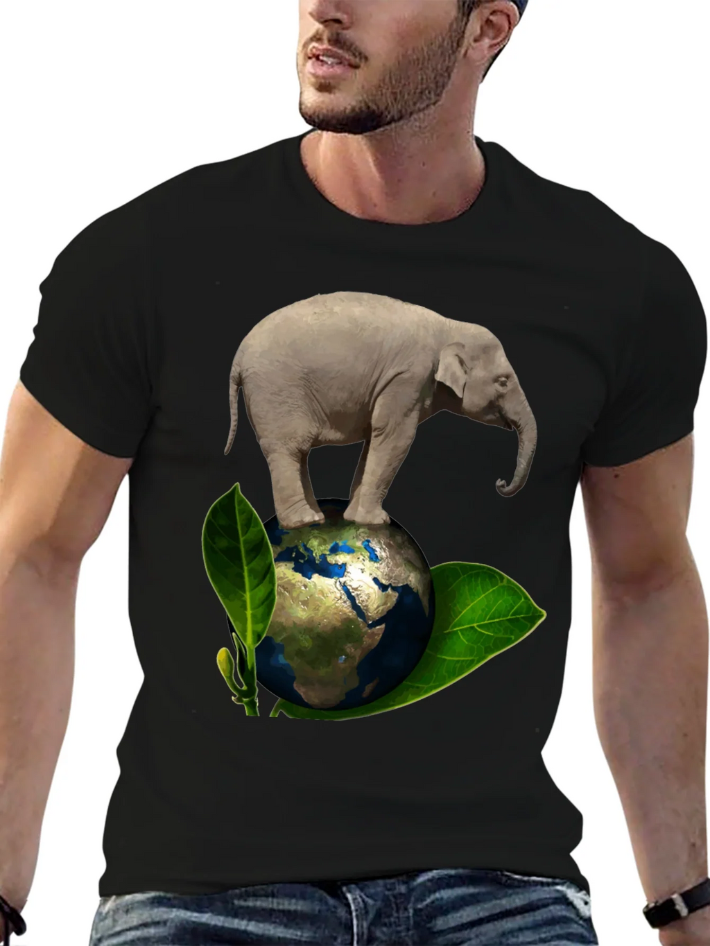 Elephant on Earth Graphic Tee product image 6
