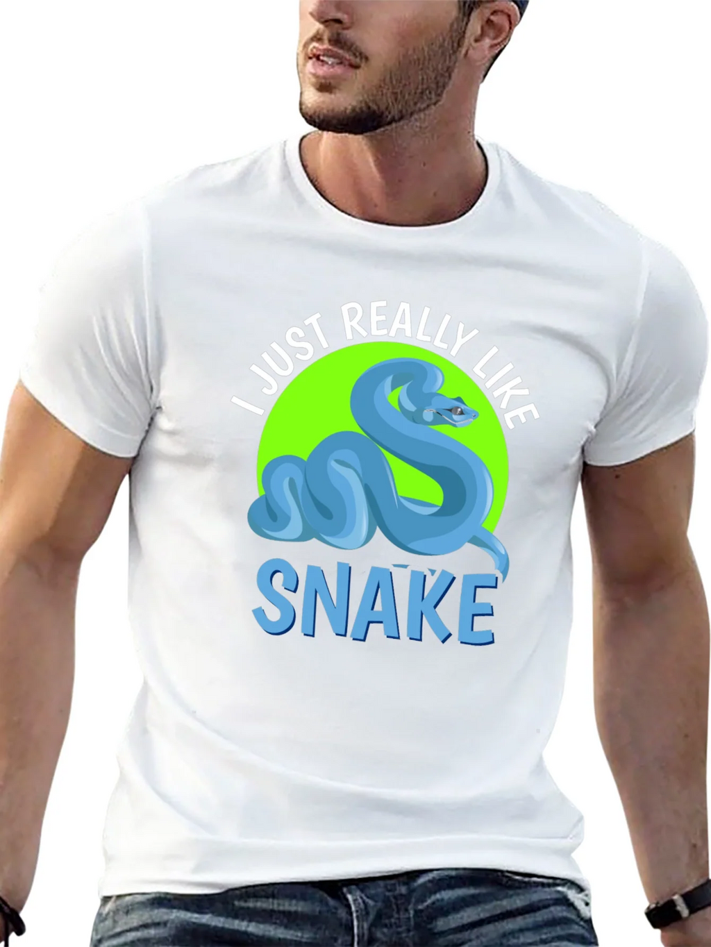 I Just Really Like Snakes T-Shirt product image 12