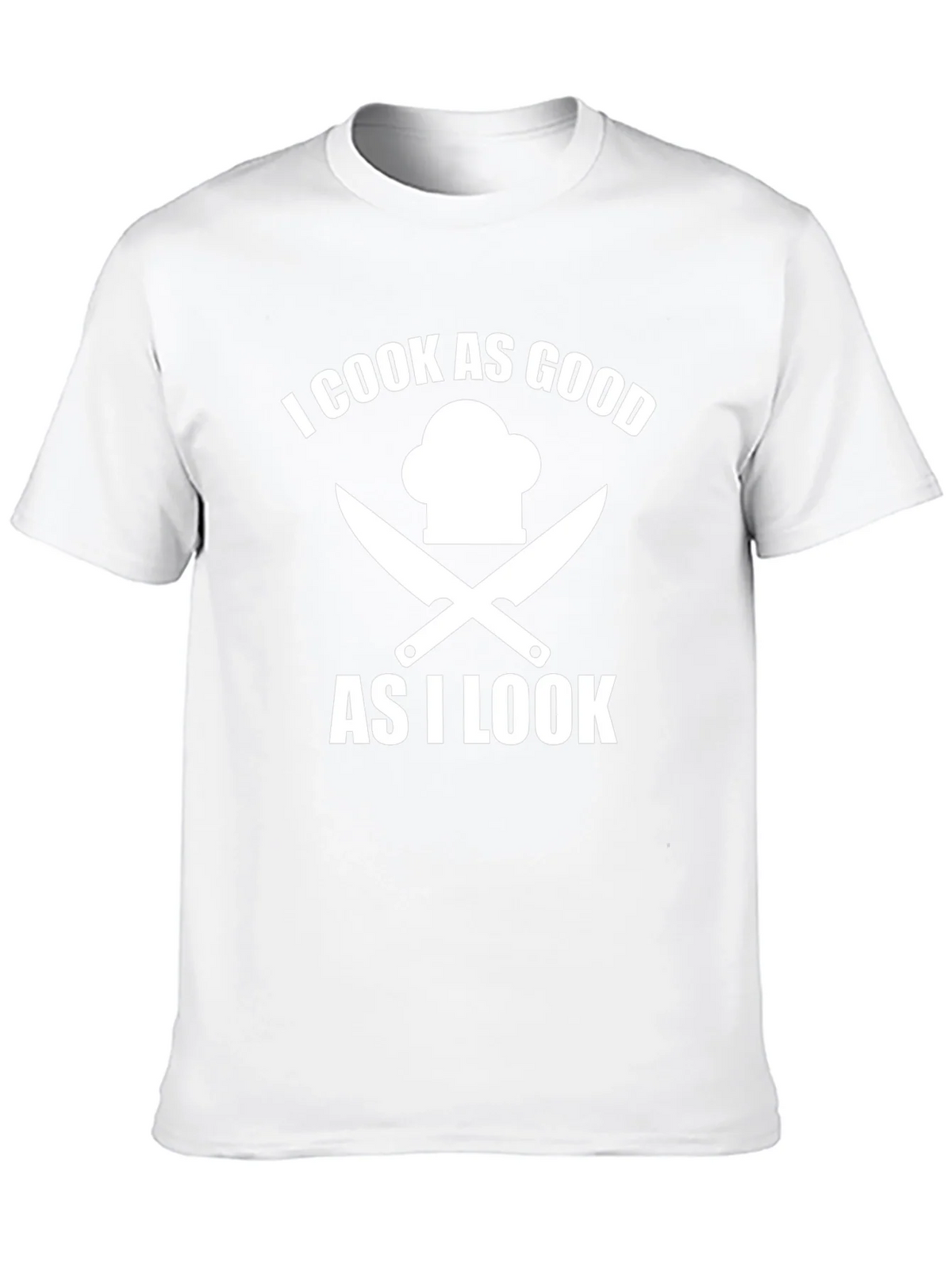 I Cook As Good As I Look Chef T-Shirt product image 9