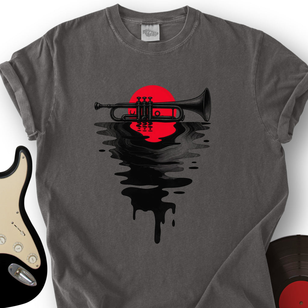 Melting Trumpet Sunset T-Shirt product image 5