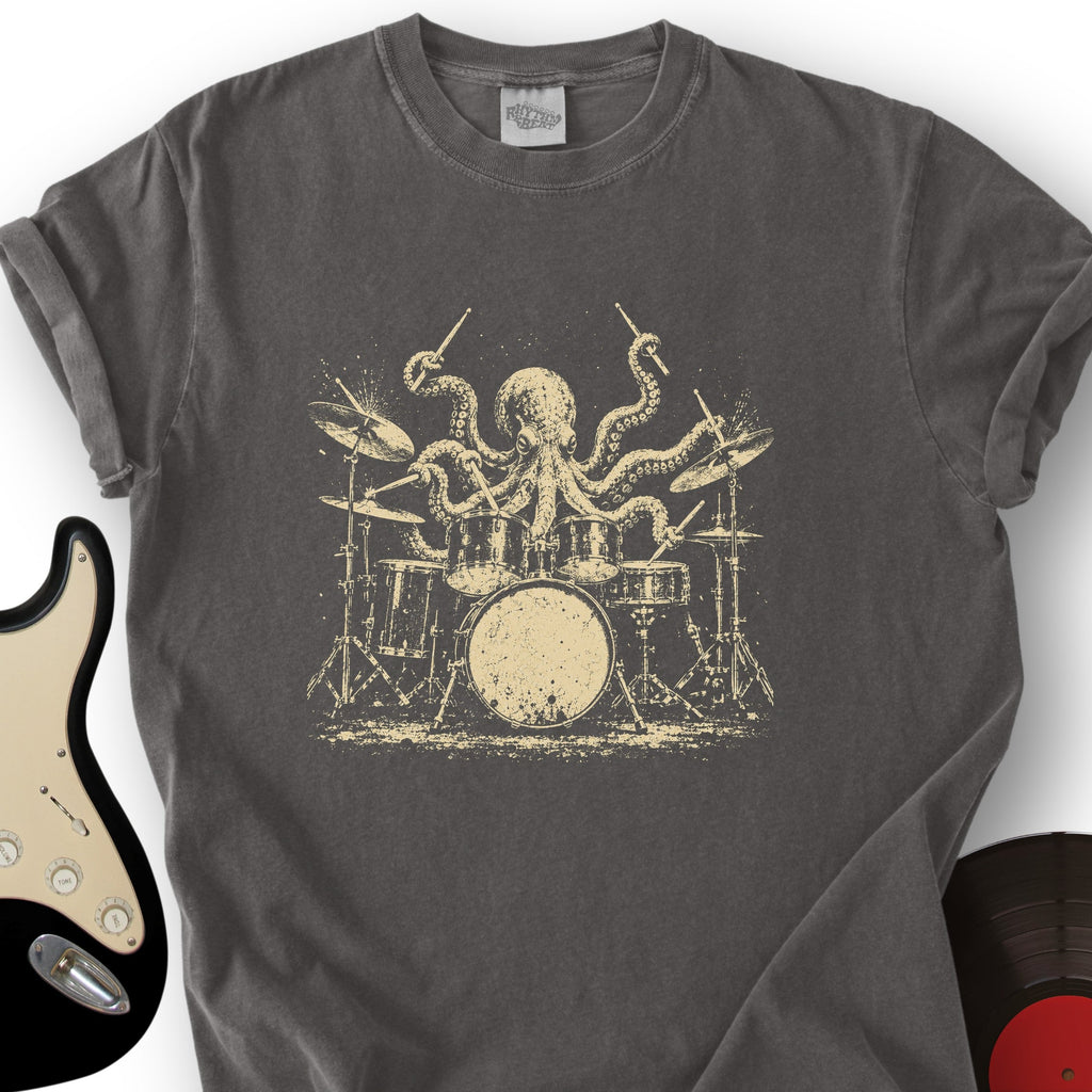 Tentacle Drummer T-Shirt product image 5